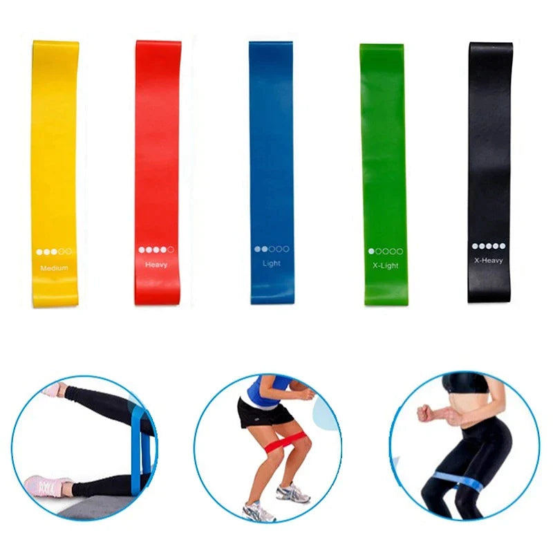 5 Pack Of Resistance Bands